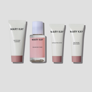 Ensemble voyage de soins de la peau matifiants Mary Kay