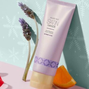 Crème a main lilas et agrumes